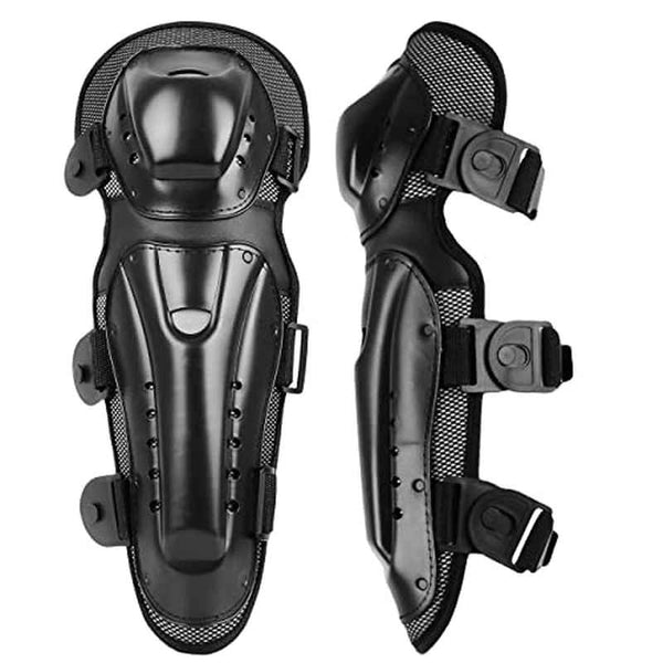 Motorcycle Knee Elbow Pads for Adults( 4pcs) Adjustable for Cycling, Skating, Skateboarding( Upgraded Ver 2pcs), Skating Gear, Lightweight Design, Highquality Material, Breathable Fabric, Cyclists