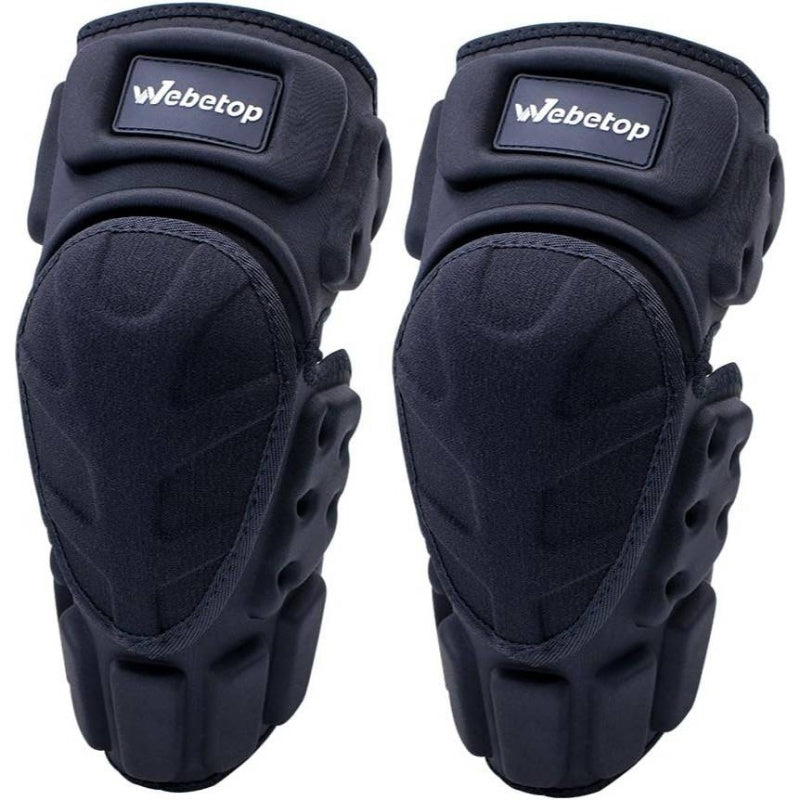 Motorcycle Elbow Guards Motocross Pads Bike Protective Gear Adjustable Adult Black,  Sporty Style, Durable Design, Flexible Padding, Bike Enthusiasts