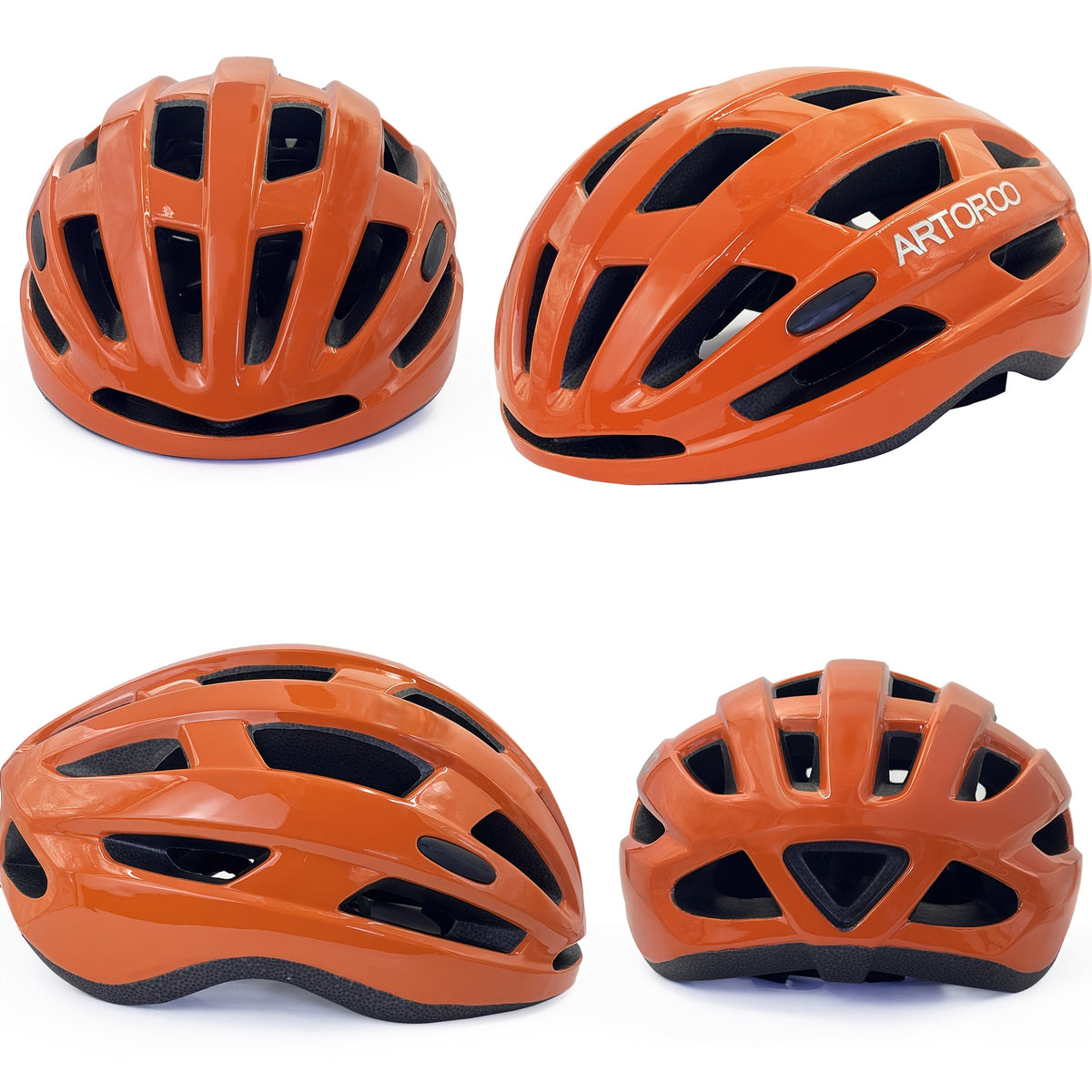 ARTOROO Adult Ultralight Bicycle Helmet - Adjustable PC Material, Multiuse for Mountain & Road Bikes, 58-61cm, 1pc