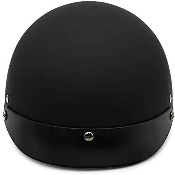 VCAN Cruiser Solid Half Face Motorcycle Helmet for On - Road Riding, Impact Resistance,  Aerodynamic Style, Sporty Design