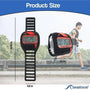 2025 Bike Timer - Digital Computer with Lap Counter, Speed & Distance Tracker, Stopwatch, Alarms - Bike -like Device for Mountain\u002FRoad, Compatible with Bike Computers (Black\u002FRed)