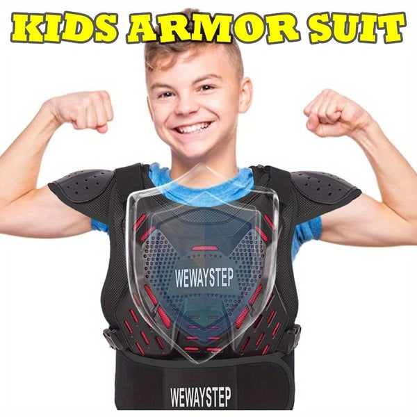 ' Dirt Bike Armor Motocross Protective Gear with Chest Protector Knee and Elbow Pads for Cycling and OffRoad Riding