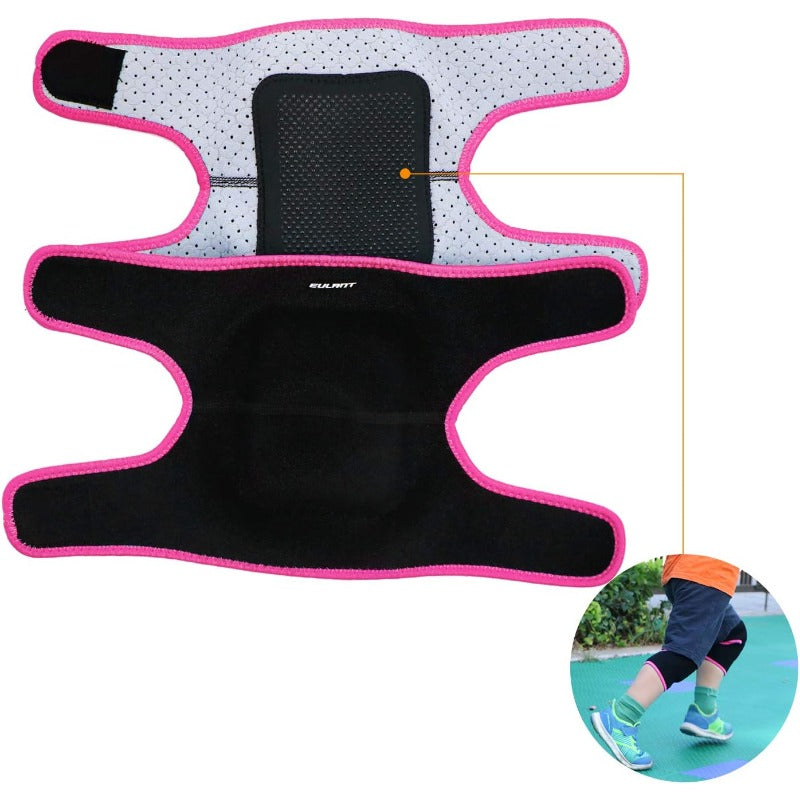 Eulant - Adjustable Soft Elbows And Knee Pads for Protective Pads Games for for Bicycle Skating on Wheels Basketball Football Volleyball Dancing Knees, Knee Pads for , Skateboarding Gear, Sports Safety Equipment, Comfortable Padding