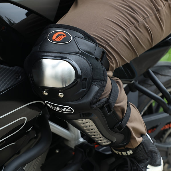 Professional Cycling Protective Gear Four-piece Set - Anti-fall Shoulder, Elbow And Knee Protectors, CE-compliant Set