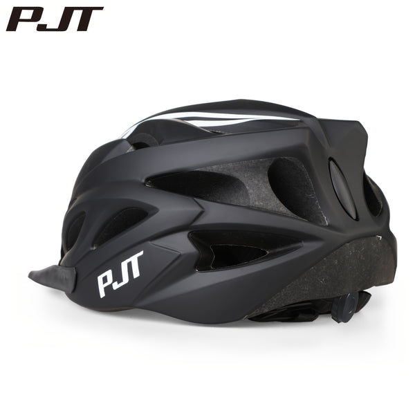 The PJT Bike Helmet Features a Detachable Visor And Meets CPSC\u002FCE Standards, Offering High-Quality Protection with a 0.7Mm Thick PC And a 501 Density EPS Surface Treated with a Matte Finish. It Includes Tested Safety Straps, an Adjustment System