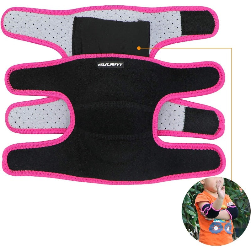 Eulant - Adjustable Soft Elbows And Knee Pads for Protective Pads Games for for Bicycle Skating on Wheels Basketball Football Volleyball Dancing Knees, Knee Pads for , Skateboarding Gear, Sports Safety Equipment, Comfortable Padding