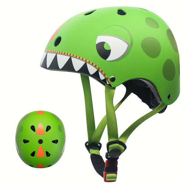 Kids Helmet For 5+ Years Old Boys & Girls Toddler, Bike Helmets Lightweight With Protective Gear- Various Sports Helmet, Safety Protection Gear For Cycling, Kids Bike Helmet With Knee & Elbow Pads Set