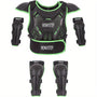 ' Dirt Bike Armor Motocross Protective Gear with Chest Protector Knee and Elbow Pads for Cycling and OffRoad Riding