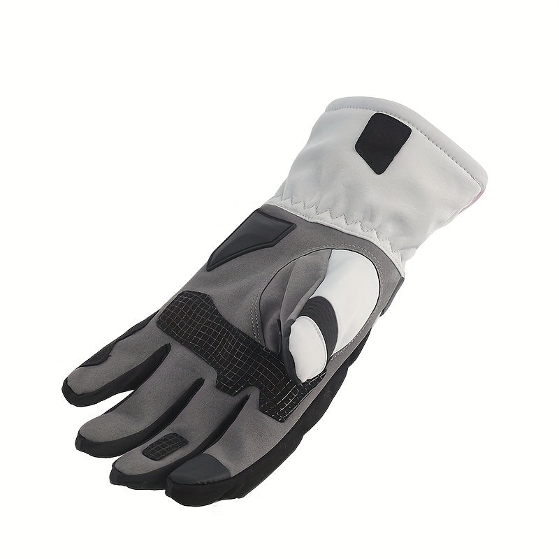 Winter Windproof Cycling Gloves: Detachable Warm Lining + Windproof Shell, Carbon Fiber Protective Gear, Sensitive Touchscreen, Enabling Flexible Operation Even In Sub-Zero Temperatures