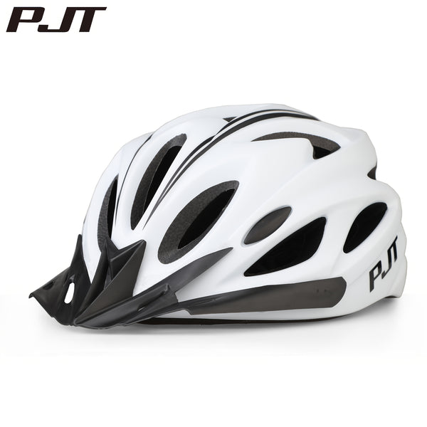 The PJT Bike Helmet Features a Detachable Visor And Meets CPSC\u002FCE Standards, Offering High-Quality Protection with a 0.7Mm Thick PC And a 501 Density EPS Surface Treated with a Matte Finish. It Includes Tested Safety Straps, an Adjustment System
