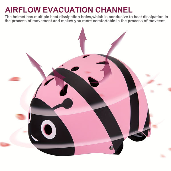 Kids Helmet For 5+ Years Old Boys & Girls Toddler, Bike Helmets Lightweight With Protective Gear- Various Sports Helmet, Safety Protection Gear For Cycling, Kids Bike Helmet With Knee & Elbow Pads Set