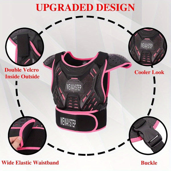 ' Dirt Bike Armor Motocross Protective Gear with Chest Protector Knee and Elbow Pads for Cycling and OffRoad Riding