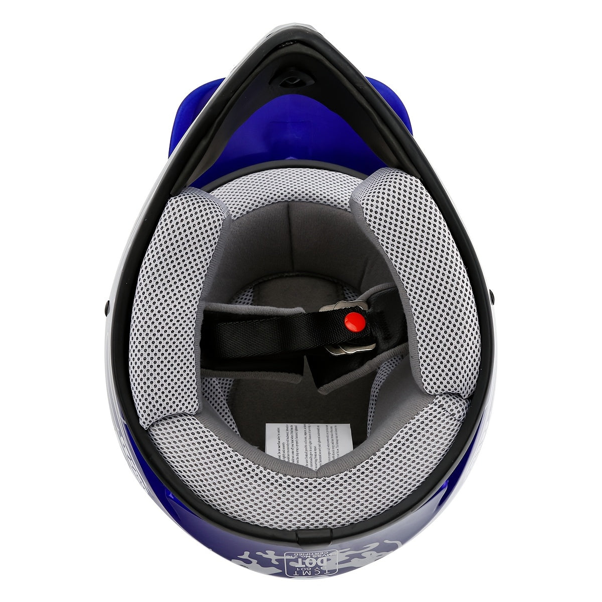 XFMT DOT Youth Teen Black\u002FBlue Skull for Dirt Bike ATV Motorcycle S\u002FM\u002FL\u002FXL