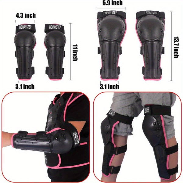 ' Dirt Bike Armor Motocross Protective Gear with Chest Protector Knee and Elbow Pads for Cycling and OffRoad Riding