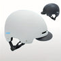 Daxys Lightweight Adjustable Bike & Skateboard Helmet - Unisex White\u002FBlack with Blue Accent, Breathable Ventilation System, Durable ABS+EPS Material for Adults, Teens, Men & Women, Bike Helmet, Outdoor Sports Gear, Sleek Design, Secure Fit Strap