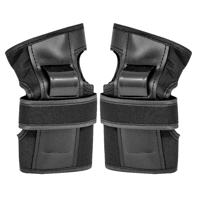 Black 6pcs Protective Gear Set, Includes 2 Elbow Pads, 2 Knee Pads and 2 Wrist Braces, Great Scooters, Bikes, Skateboards, Hoverboards,  Adjustable Fit, Highquality Foam, Impactresistant Padding, Hoverboard Users, Skaters