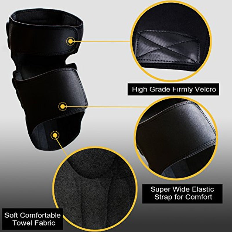 Webetop Heavy-Duty Motorcycle Elbow Guards for Adults - Adjustable Motocross Elbow Pads with Aramid\u002F, Ventilated Cooling System & Quick-Release Strap - Dirt Bike, MTB, Skiing, Snowboarding Protective Gear (Unisex Fit)