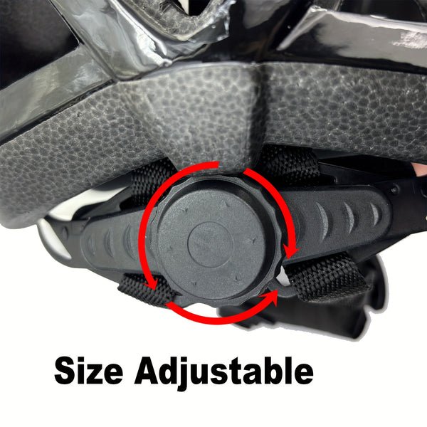 ARTOROO Adult Ultralight Bicycle Helmet - Adjustable PC Material, Multiuse for Mountain & Road Bikes, 58-61cm, 1pc