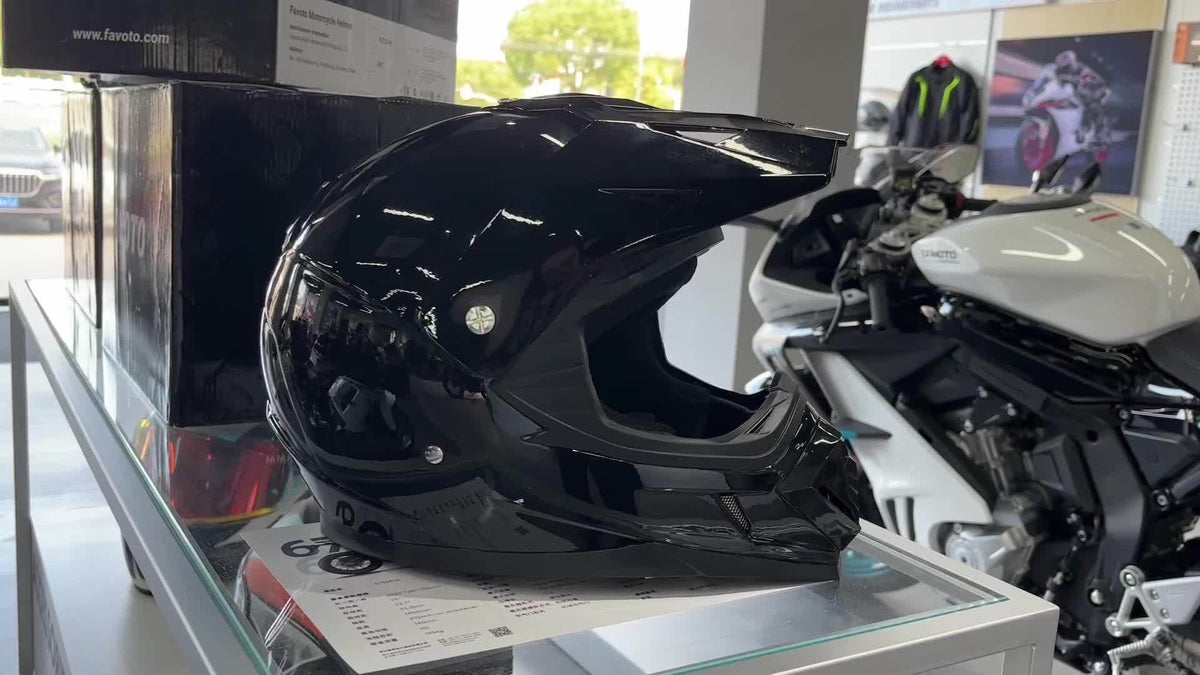 AINHFAAD Off-road Helmet For Teenagers. Small Head Circumference DOT\u002FECE Off-road Helmet. Wide-angle View. Ventilated And Breathable. ABS Material. Unisex. Breathable Black Matte And Shiny Finish.
