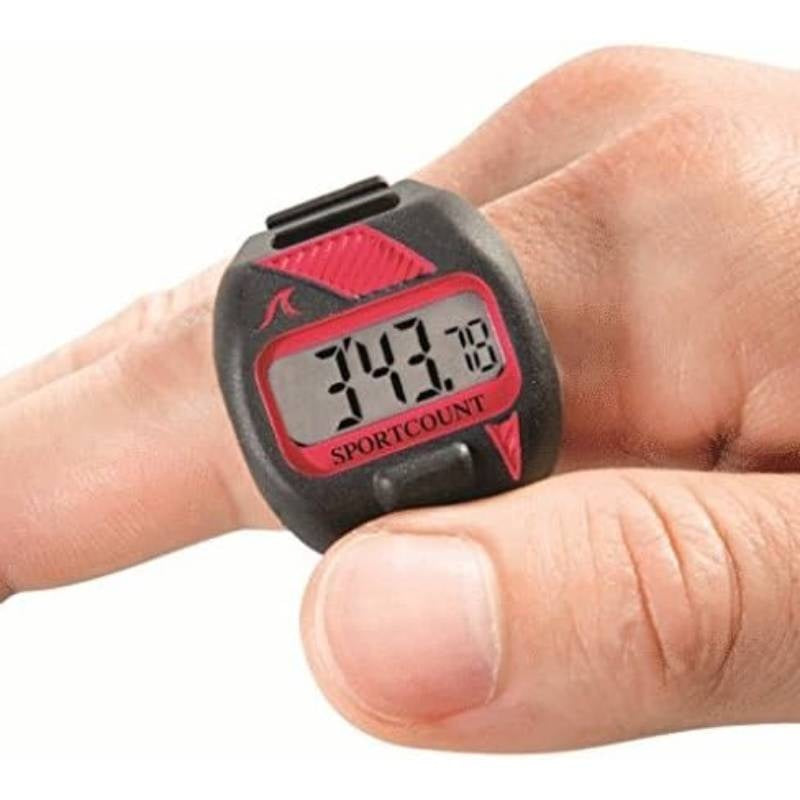 2025 Bike Timer - Digital Computer with Lap Counter, Speed & Distance Tracker, Stopwatch, Alarms - Bike -like Device for Mountain\u002FRoad, Compatible with Bike Computers (Black\u002FRed)