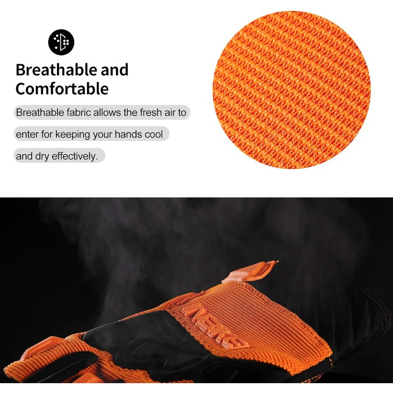 Fingerl Cycling Gloves Breathable Protective for Road Mountain Bike MTB Riding, Cycling Gear, Breathable Design, Fingerless Gloves, Flexible Material, Durable Material, Protective Gloves, Cyclists, Outdoor Enthusiasts