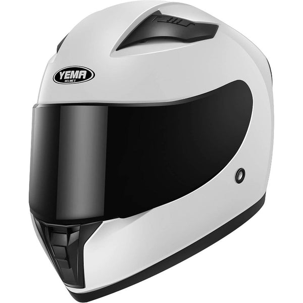 Motorcycle Street Bike Full Face Helmet YM - 832 with Removable Neck Scarf Men and Women