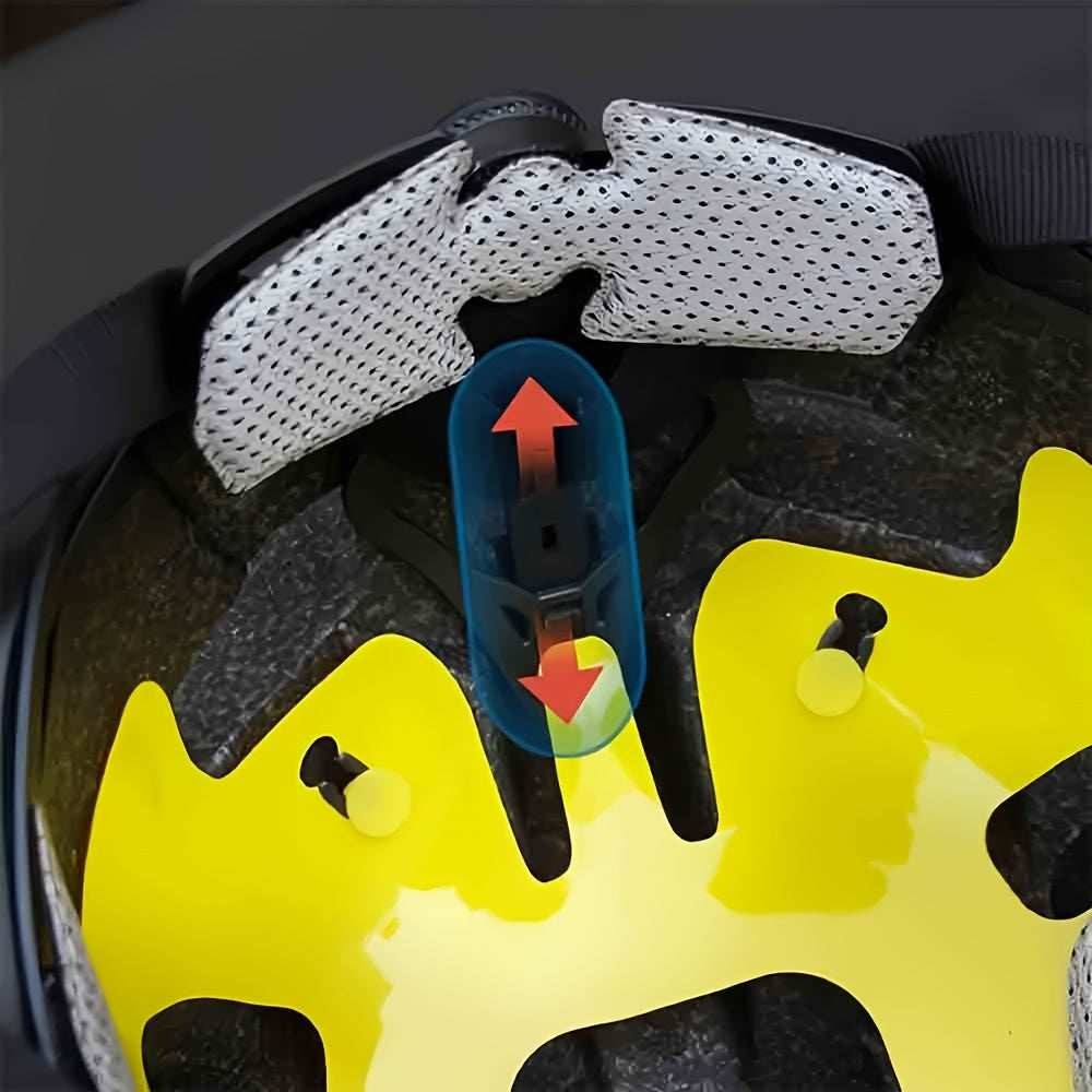 Bike Helmet Men Ultralight Ventilate Adjustable PC Material Fits Head Bicycle Helmet Circumference 22.83-24.02inch Road Cycling Helmet